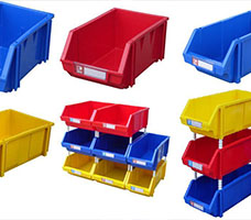 塑料零件盒組裝示意圖