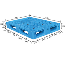 1280田字網(wǎng)格塑料托盤